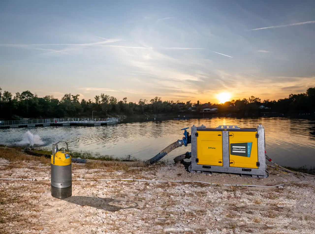 Pompes d’assèchement Atlas Copco de surface et submersibles